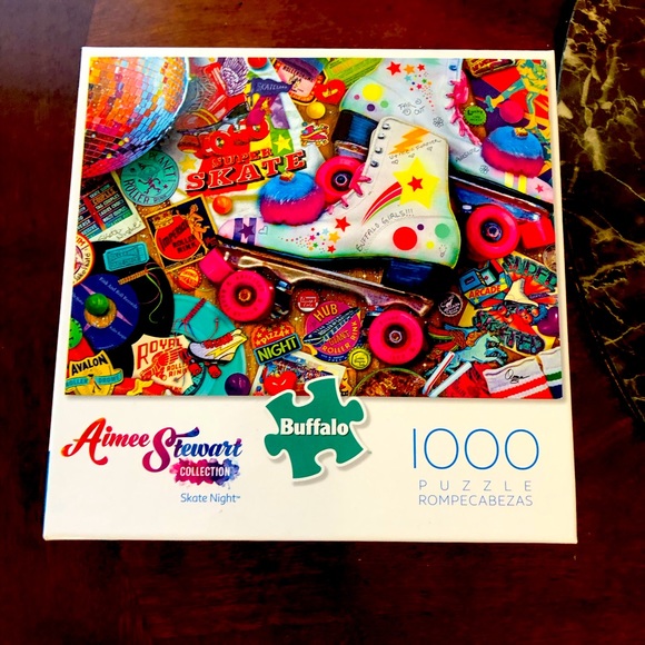 Buffalo David Bitton Other - Buffalo SKATE NIGHT 1000 piece puzzle used and complete